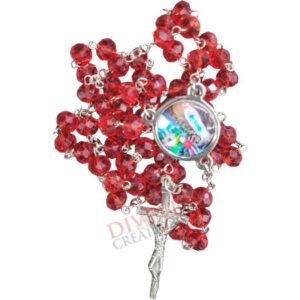 Red Crystal Rosary